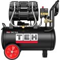 Компрессор TEH TAC24L (воздушный, безмаслянный, ресивер, 24 л, медная обмотка двигателя, 1.5 кВт, 210 л/мин, 8 атм )