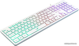 Dialog Gan-Kata Клавиатура KGK-17U WHITE - игровая с RGB-подсветкой, USB, белая