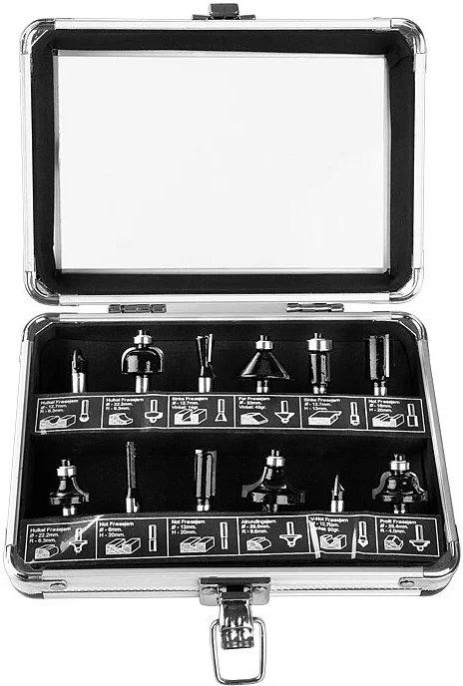 Набор фрез Sturm! 9016-RB-S8-12-3 d посад. 8мм фрезеры