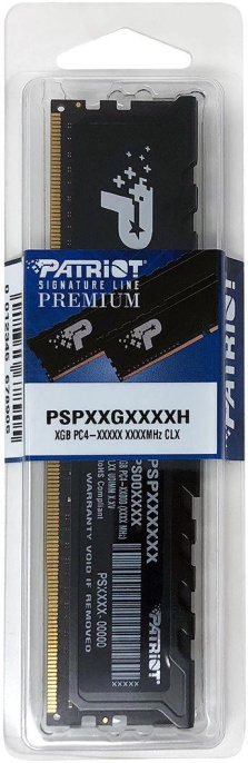 Оперативная память Patriot Signature Premium PSP48G32002H1 DDR4 - 1x 8ГБ 3200МГц, DIMM, Ret