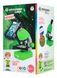 Микроскоп Bresser Junior 40x-640x, зеленый