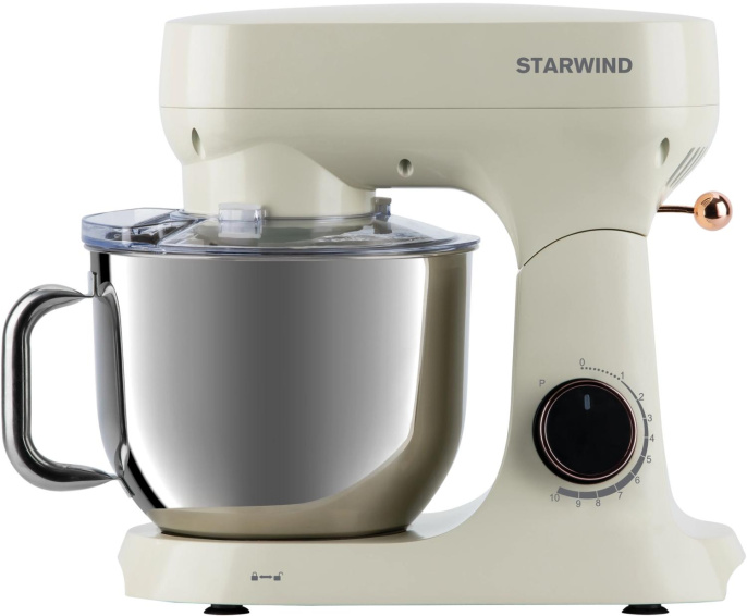 Миксер планетарный StarWind SPM4173, 1800Вт, кремовый