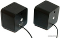 Акустическая система Dialog AC-01UP BLACK - aкустические колонки 2.0, 1W RMS, питание от USB
