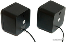 Акустическая система Dialog AC-01UP BLACK - aкустические колонки 2.0, 1W RMS, питание от USB