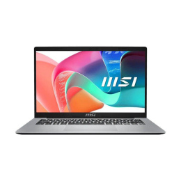 Ноутбук MSI Modern 14 F1MG-816XRU, 14", IPS, Intel Core 5 120U 1.4ГГц, 10-ядерный, 16ГБ DDR4, 512ГБ SSD,  Intel Graphics, FreeDOS,  серебристый [9s7-14s113-816]