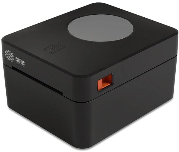 Принтер этикеток Cactus CS-TP-D410U,  черный
