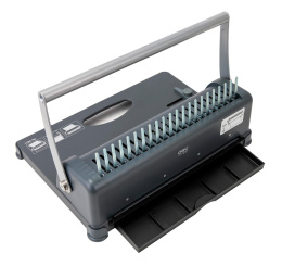 Переплетчик Deli Easy E3871 A4/перф.12л.сшив/макс.350л./пластик.пруж. 10-16мм