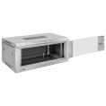 Шкаф телекоммуникационный 19" настенный 4U ExeGate EC-WM-4U.450.G.GREY 19”, 4U, 600x450x280mm ШхГхВ , передняя дверь закаленное стекло, съемные боковые панели, пыле- и влагозащита IP23, светло-серый RAL 7035 EX300251RUS