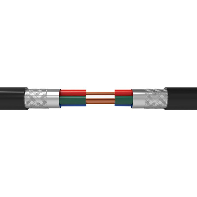 Кабель Vention антенный M/M угол 90 - 2м VAV-A02-B200