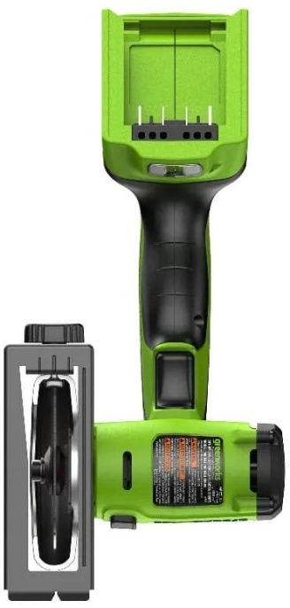 Углошлифовальная машина Greenworks GD24UCS 20000об/мин рез.шпин.:M6 d 76мм 3402007