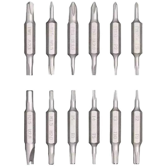 Отвёртка с набором бит HOTO 24-in-1 Precision Screwdriver (красный, QWLSD004)