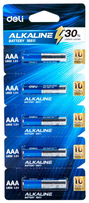 AAA Батарейка Deli E18511