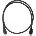 Кабель аудио-видео Cactus CS-HDMI.1.4-1 HDMI (m)/HDMI (m) 1м. позолоч.конт. черный