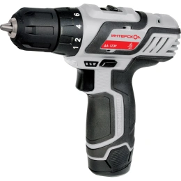 Дрель-шуруповерт Интерскол ДА-12ЭР, 2Ач,  с двумя аккумуляторами [434.2.2.20]