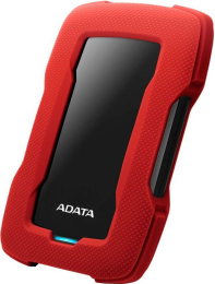 Жесткий диск A-Data USB3.0 1TB AHD330-1TU31-CRD HD330 DashDrive Durable 2.5" красный