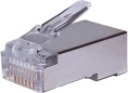 Коннектор SUPRLAN 10-0231-1 FTP кат.5E RJ45 прозрачный упак.: 10шт