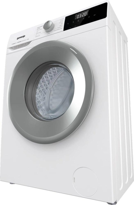 Стиральная машина Gorenje W2NHPI72SCS, с фронтальной загрузкой, 7кг, 1200об/мин, с паром, инверторная