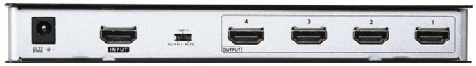 Разветвитель Aten VS184B VS184B-AT-G для av-аппаратуры, вход: 1xHDMI, 1.8м 4K при 60 Гц, выход: 4xHDMI, 1.8м 4K при 60 Гц, 15м 1920x1200, скорость передачи данных: 18 Гбит/с