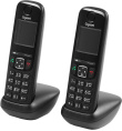 Gigaset [L36852-H2836-S311] AS690A Trio RUS черный труб. в компл.:3шт автооветчик АОН