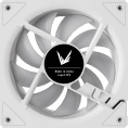 Вентилятор Formula Floe 12WH Reverse, 120мм, 4-pin, 1500об/мин, 19 - 20.15 дБ, ARGB, белый, Ret [floe 12wh arpw reverse]