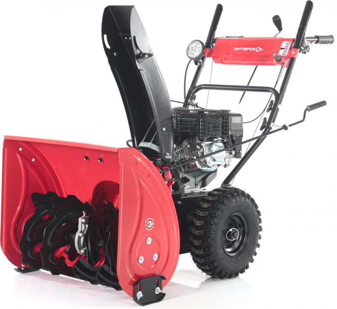 Снегоуборщик бензин. Интерскол СМБ-61/11ЭФ 6.62кВт 9л.с. 837.0.0.70