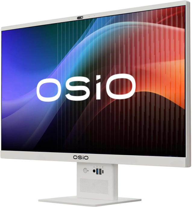 23.8" Моноблок OSIO BaseLine B240I-023W Full HD, Intel Core i3 1115G4, 8ГБ DDR4, 256ГБ SSD, Windows 11 Pro, белый