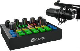 Микрофон Oklick SM-600G,  черный [1796784]