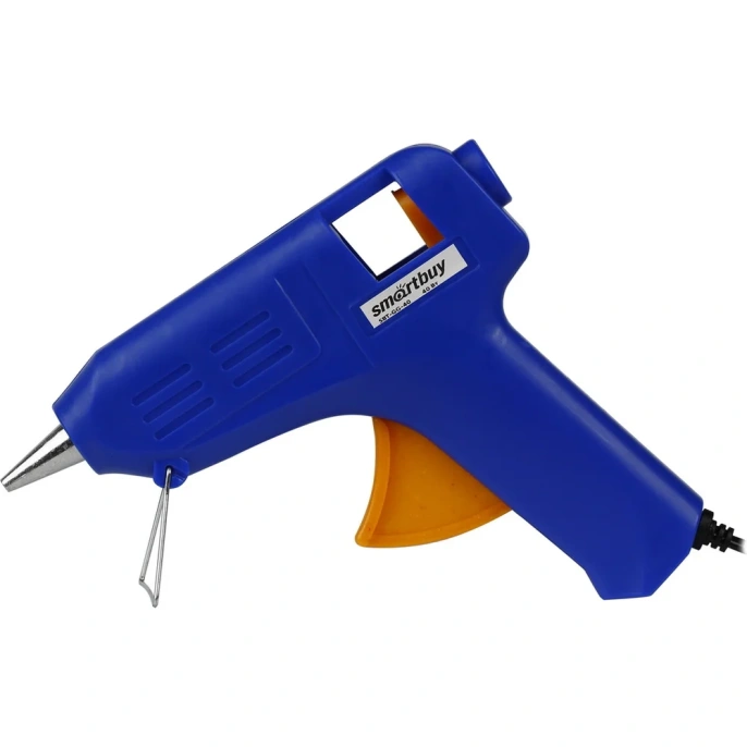 Электрический клеевой пистолет Smartbuy 40 Вт, d 11.2 мм, алюмин.сопло, шнур 0.5 м, tools /100 SBT-GG-40
