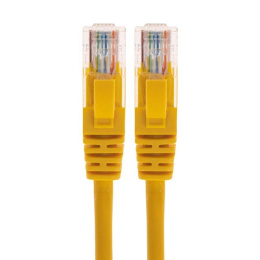 Rexant 02-0105-05 Патч-корд U/UTP, CAT 5e, RJ45-RJ45, 26AWG, LSZH, желтый, 0,5м