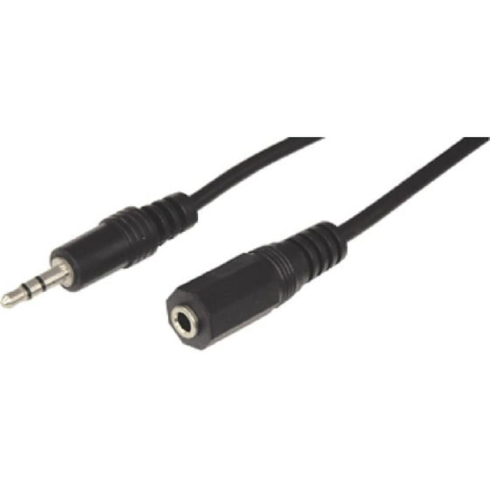 Rexant 17-4006 Шнур Стерео 3,5мм гнездо - Стерео 3,5мм штекер, 5м