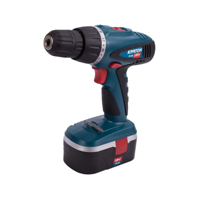 Аккумуляторная дрель-шуруповерт Кратон CDH-18-K 3 11 01 041