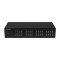 Управляемый USB over IP концентратор DistKontrolUSB-32 с 32 портами USB c 2 блоками питания / Ethernet 2 x 10/100/1000 Mb / Защитный модуль с замком