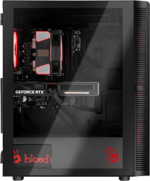 Компьютер BLOODY BD-PC RAB84T2 AMD Ryzen 5 7500F, DDR5 32ГБ, 1ТБ SSD , NVIDIA GeForce RTX 5060 - 8 ГБ, Windows 11 Home, черный [2142036]