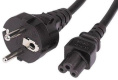 Кабель питания Buro IEC C5 3-pin - Евровилка, 3м [bu-pcab-3-3pin]