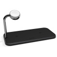 Зарядное устройство беспроводное ZENS Dual+Watch Aluminium Wireless Charger Black ZEDC05B/00