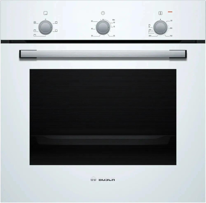 Духовой шкаф электрический Bosch HBF011BV1T,  71л,  белый