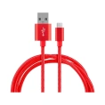 Кабель ENERGY ET-26 USB/Type-C, красный 104106