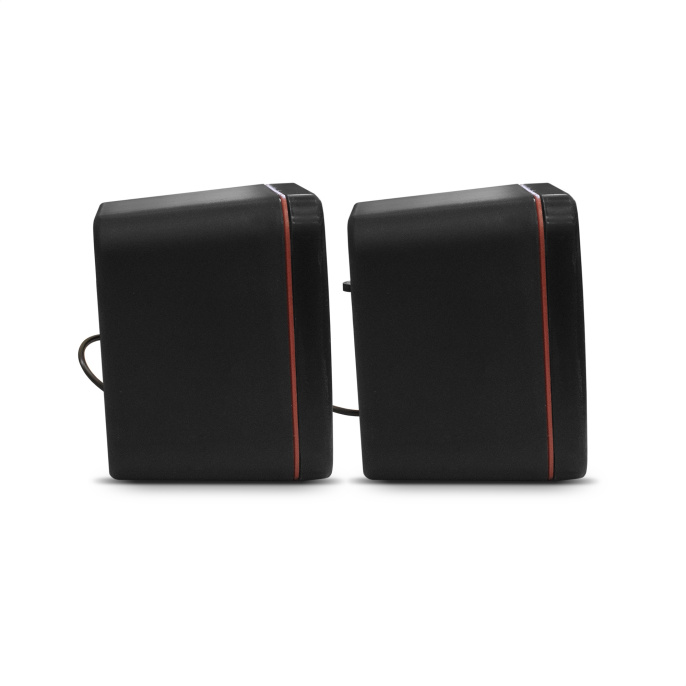 Акустическая система 2.0 ExeGate Disco 160 (питание USB, 2х3Вт (6Вт RMS), 100-20000Гц, черный, Color Box) EX287050RUS