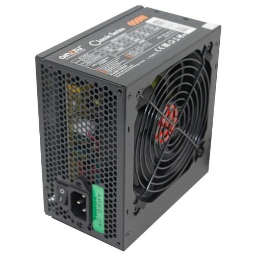 Ginzzu CB650 12CM black,24+4p,2 PCI-E 6+2 , 4*SATA, 3*IDE,оплетка MB, кабель питания