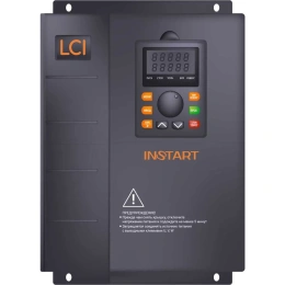 Преобразователь частоты INSTART lci-g30/p37-4 30квт/37квт, 58а/75a, 3ф, 380в, 50гц/60гц, ip20, с панелью управления 000 91500