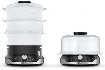 Пароварка Tefal VC204810 3ярус. 800Вт черный (1510001937)
