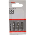 Бита Ph3 3 шт. (25 мм; Extra Hart, хвостовик шестигранный 1/4") Bosch 2607001515