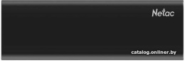 Накопитель SSD Netac USB-C 250GB NT01ZSLIM-250G-32BK Z Slim черный