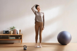 Весы напольные электронные Xiaomi Body Composition Scale S400 макс.150кг белый BHR7793GL