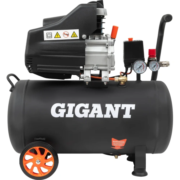 Поршневой масляный компрессор Gigant и набор пневмоинструмента LAS 50/1800K