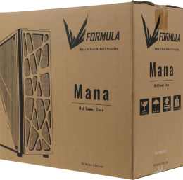 Корпус ATX Formula Mana, Midi-Tower, без БП, белый [mana w]