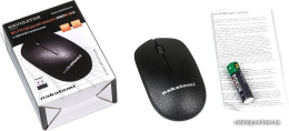 Мышь MRON-02U BLACK Nakatomi Navigator RF 2.4G Optical - 6 кнопок ролик прокрутки, USB, черная