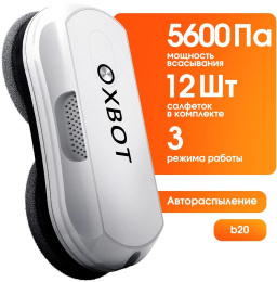 Мойщик окон Xbot В20 шир.скреб.:35мм пит.:от сети белый 30580747