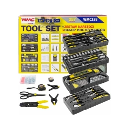 Набор инструментов WMC TOOLS 257пр WMC-WMC258(58823)