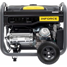 Бензиновый трехфазный генератор Inforce (6,5 кВт; эл.стартер; ATS; колёса и ручки) GL 6500E-3